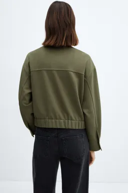 Bomber con costuras decorativas de Mango en Chaquetas para argentina