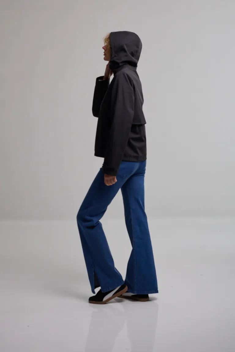 Chaqueta piloto funcional de mujer con cierre frontal y cuello alto de Kill en Chaquetas para argentina