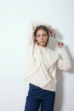 Sweater mayra trenzado de Audaz en Buzos y Sweaters para argentina