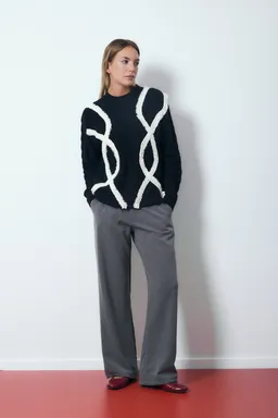 Sweater mayra trenzado de Audaz en Buzos y Sweaters para argentina