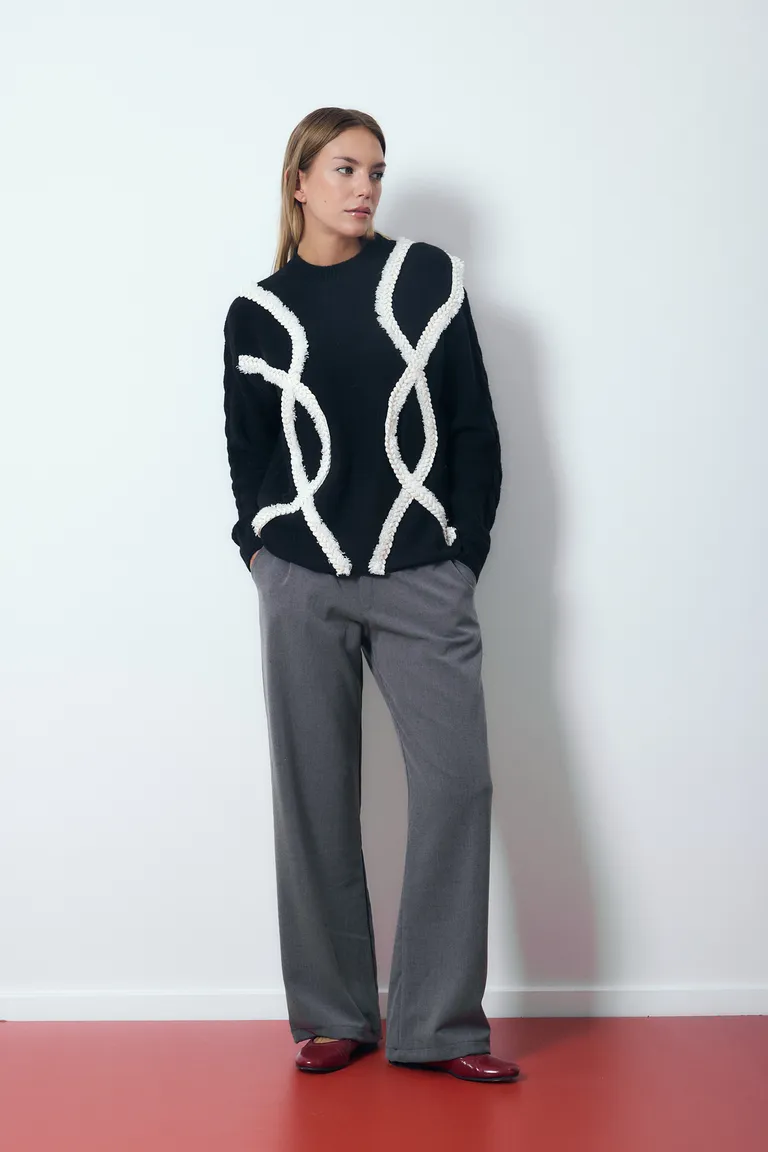Sweater mayra trenzado de Audaz en Buzos y Sweaters para argentina