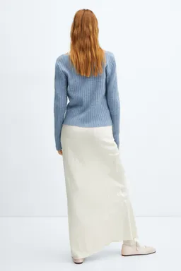 Sweater canalé cuello de Mango en Buzos y Sweaters para argentina