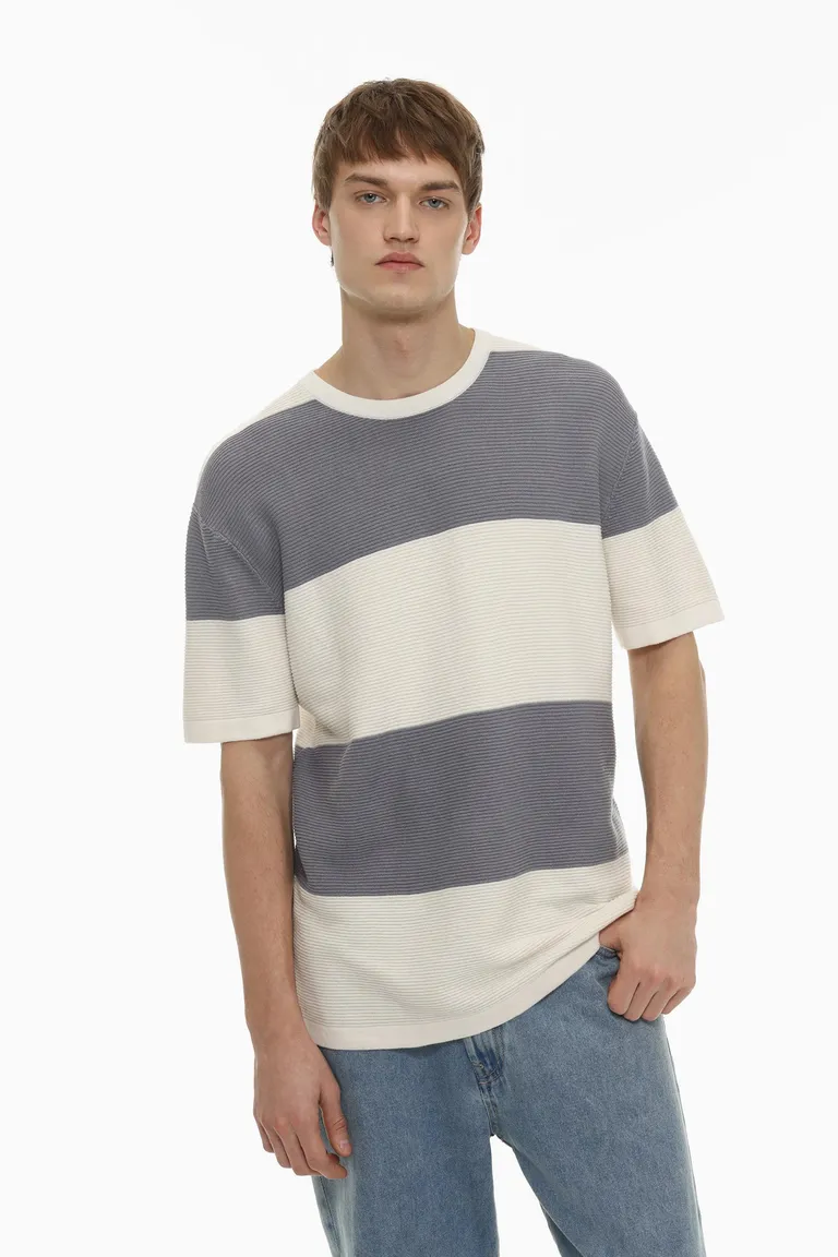 Remera punto texturizada de Lefties en Buzos y Sweaters para argentina