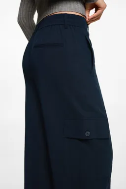 Pantalón cargo fluido de Mango Teen en Pantalones para argentina