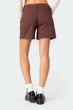 Short denim carpintero boyfriend de Edikted en Shorts para argentina