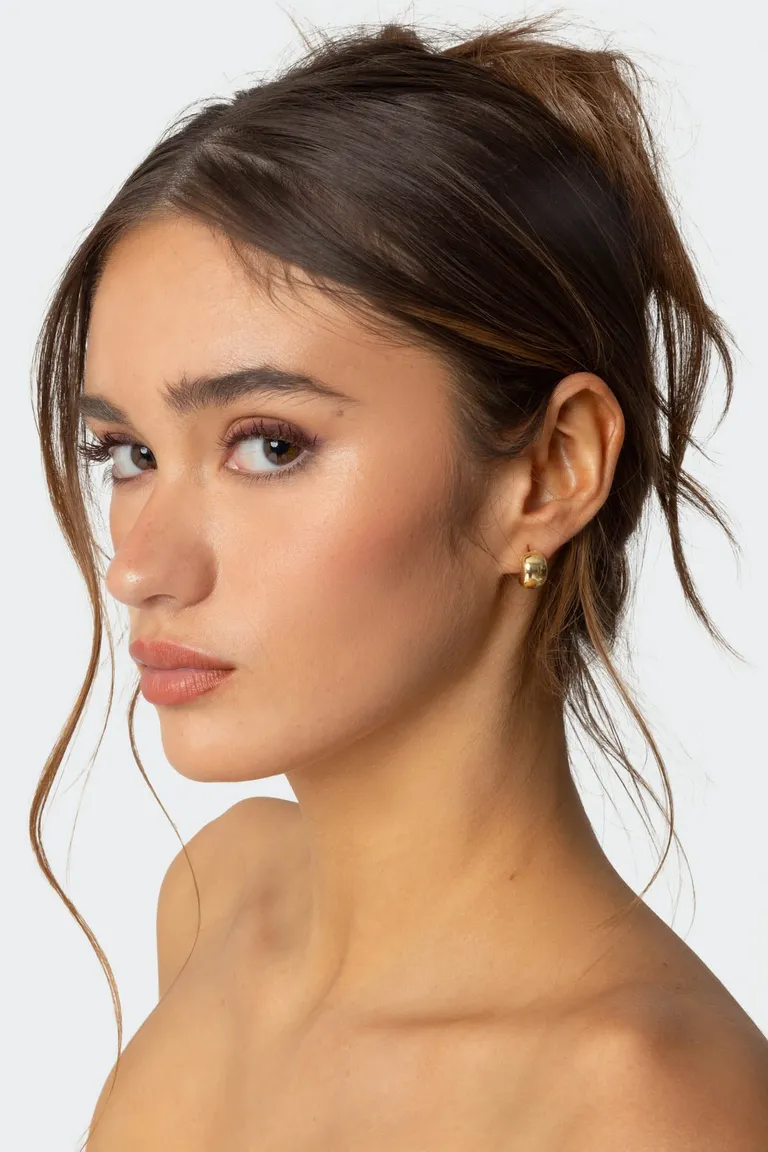 Aros semi aro chunky de Edikted en Bijouterie para argentina