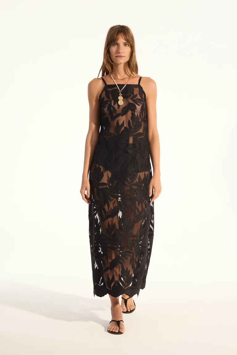 Vestido de encaje floral de corte holgado para ocasiones especiales de Portsaid en Vestidos para argentina