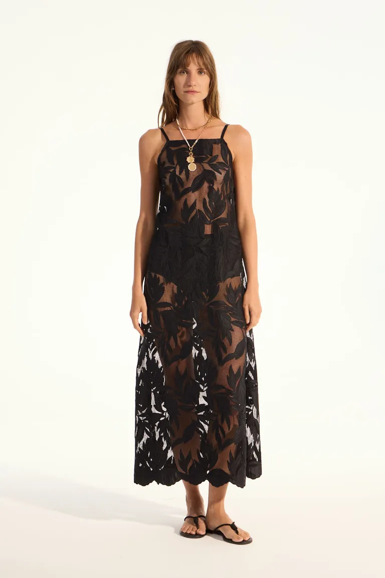 Vestido de encaje floral de corte holgado para ocasiones especiales de Portsaid en Vestidos para argentina