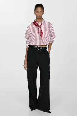 Camisa corta rayas de Mango en Camisas para argentina
