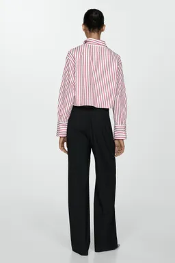 Camisa corta rayas de Mango en Camisas para argentina