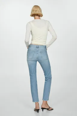 Jeans claudia slim crop de Mango en Pantalones para argentina