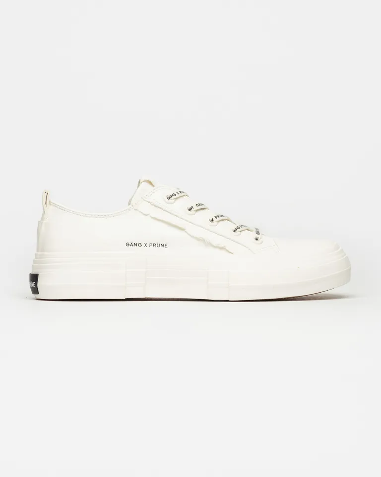 Zapatillas urbanas y versátiles en efecto cuero y lona de Prüne en Zapatillas para argentina