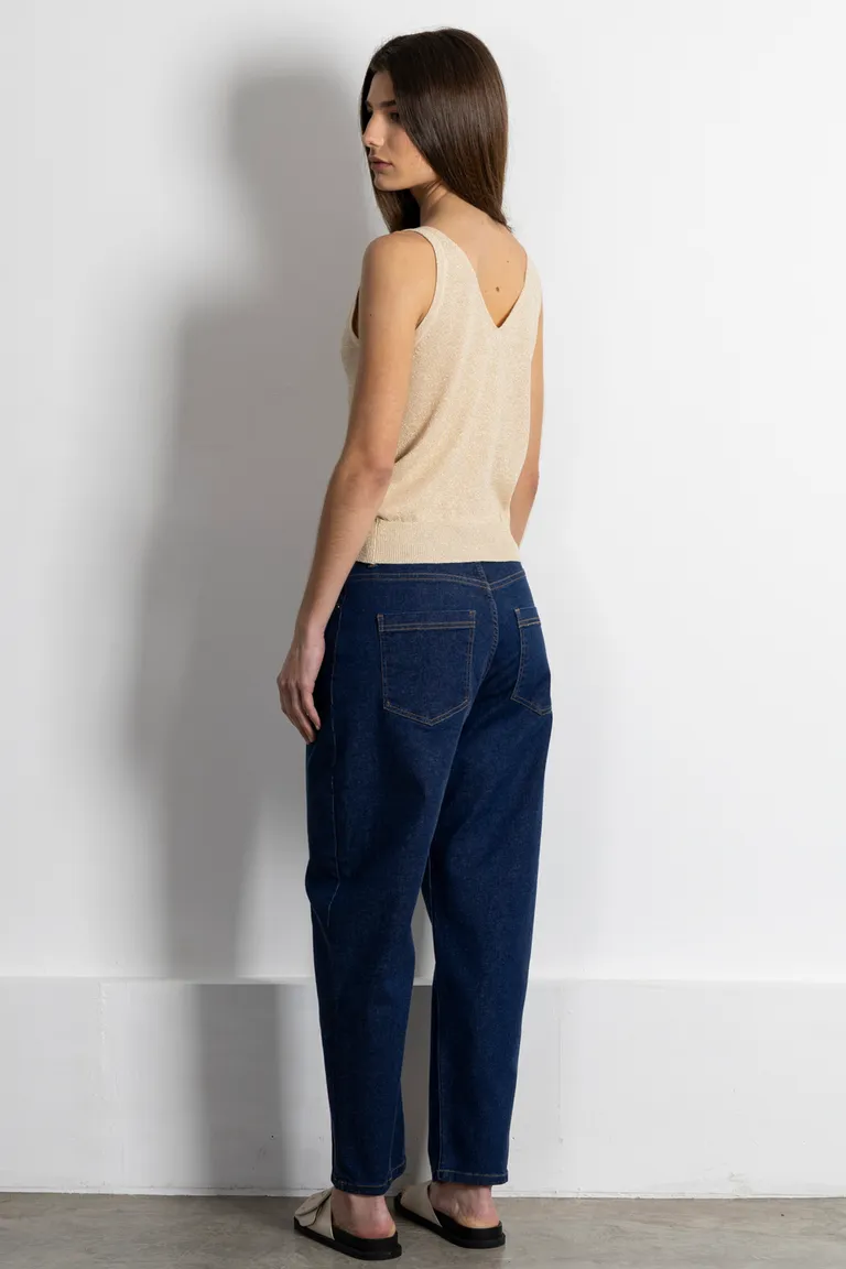 Musculosa de punto ancha con escote en V de Kill en Buzos y Sweaters para argentina
