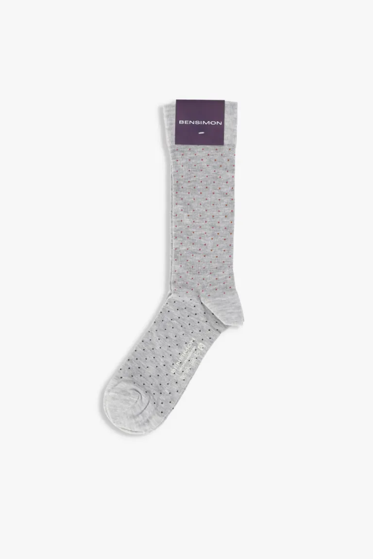 Medias de punto gris con diseño de puntos para hombre de Bensimon en Ropa Interior y Medias para argentina