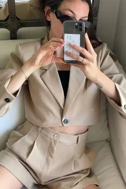 Blazer cropped dean de Tif en Blazers para argentina