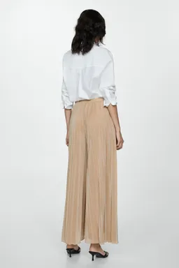 Pantalón palazzo lúrex de Mango en Pantalones para argentina