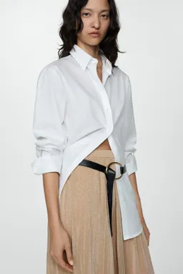 Pantalón palazzo lúrex de Mango en Pantalones para argentina