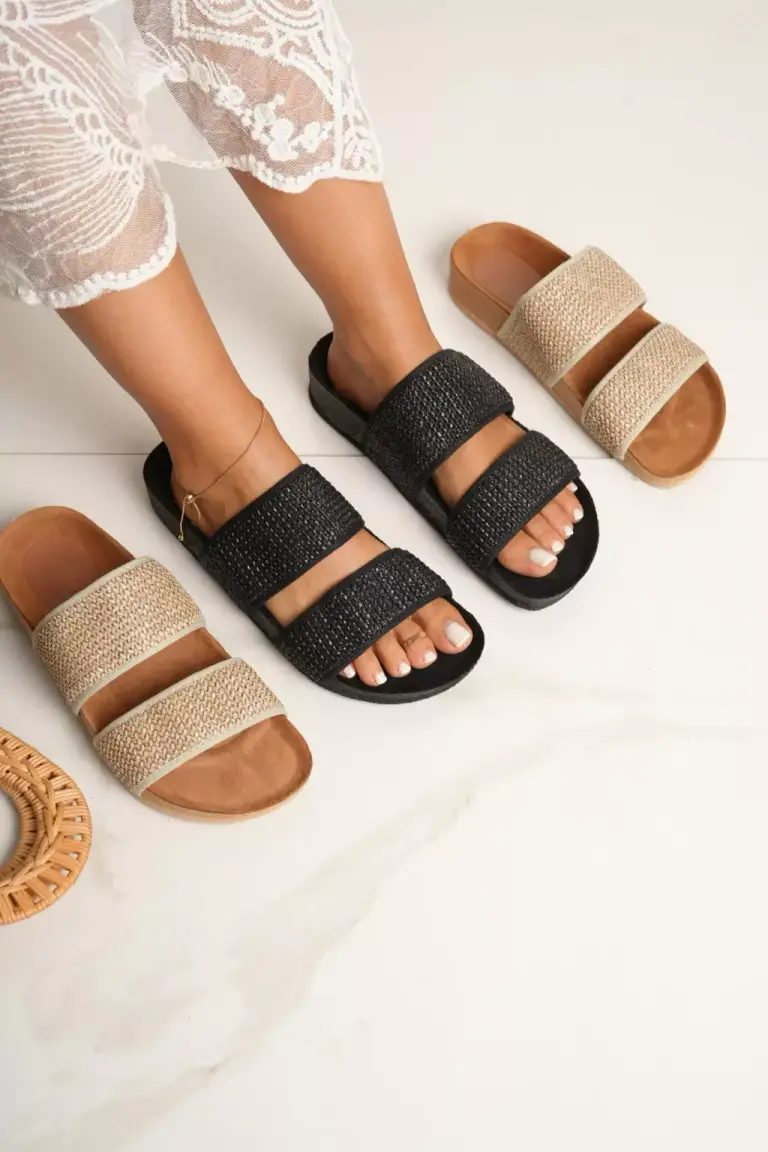 Sandalias Estilo Rafia de Volga Shoes en Sandalias para argentina