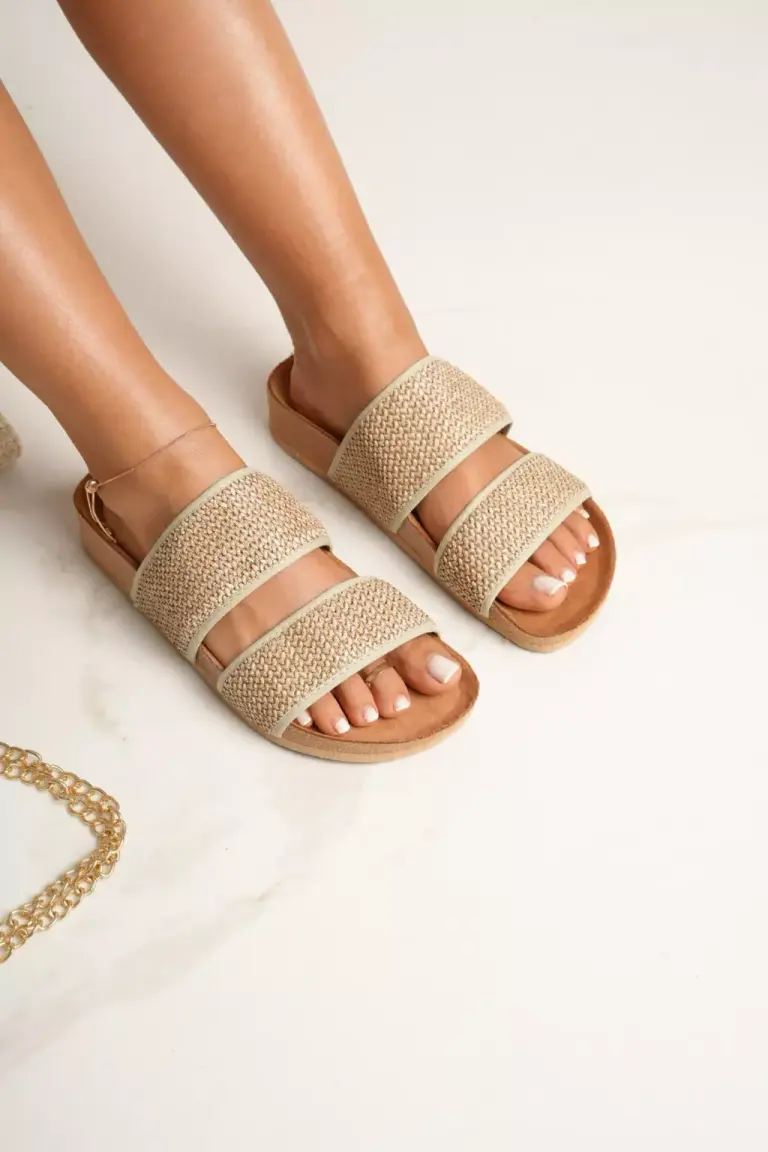 Sandalias Estilo Rafia de Volga Shoes en Sandalias para argentina