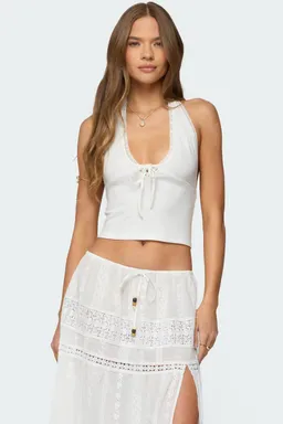 Top halter greer anudado de Edikted en Tops para argentina