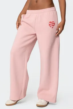 Pantalón jogging someone loves de Edikted en Buzos y Sweaters para argentina