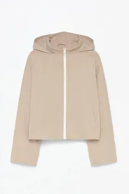 Campera cropped con capucha de Lefties en Chaquetas para argentina