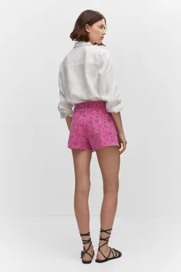 Shorts jean estampados de Mango en Shorts para argentina