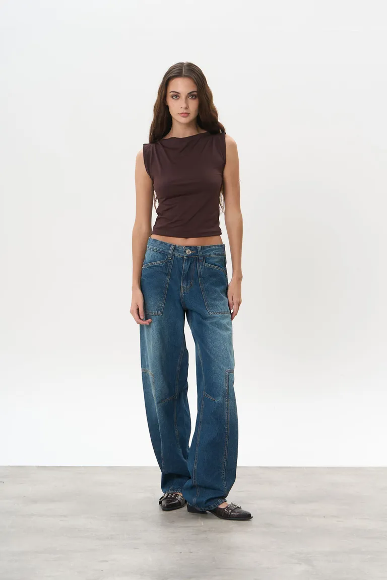 Jean denim baggy logan de Magda en Pantalones para argentina