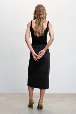 Top punto escote pico de Mango en Tops para argentina