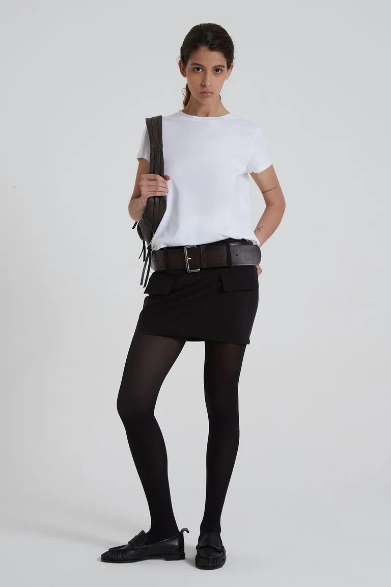 Remera de corte slim y cuello redondo para mujer de Maria Cher en Remeras para argentina