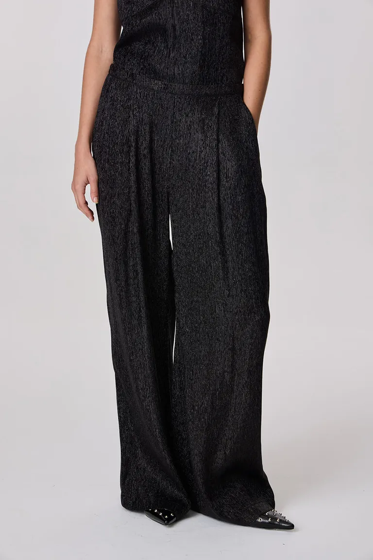 Pantalón estilo sastre de corte holgado y elegante de Portsaid en Pantalones para argentina