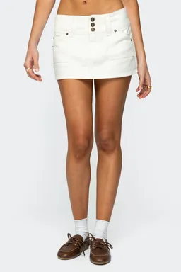 Minifalda denim mckinley de Edikted en Shorts para argentina