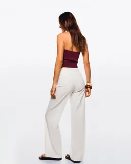 Pantalón wide leg de Bershka en Pantalones para argentina