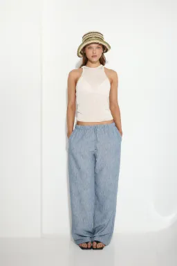 Pantalón flavia lino de Audaz en Pantalones para argentina
