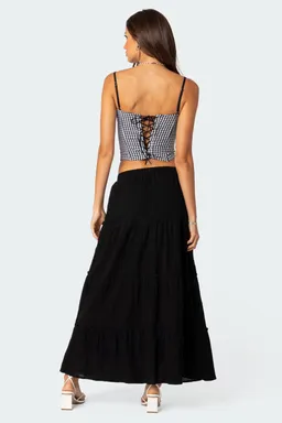 Corset con copa cordones de Edikted en Tops para argentina