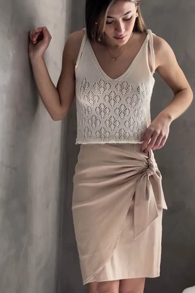 Falda con Lazo de Hesed en Faldas para argentina