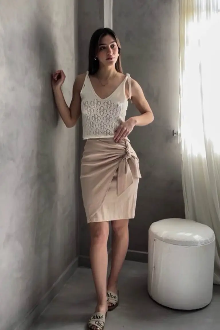 Falda con Lazo de Hesed en Faldas para argentina