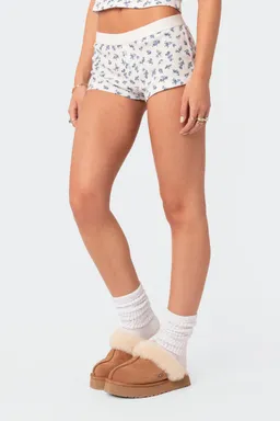 Micro shorts waffle pamper de Edikted en Shorts para argentina
