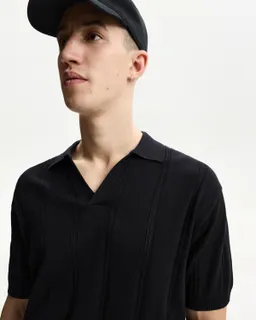Chomba manga corta texturada de Bershka en Remeras y Polos para argentina