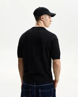 Chomba manga corta texturada de Bershka en Remeras y Polos para argentina