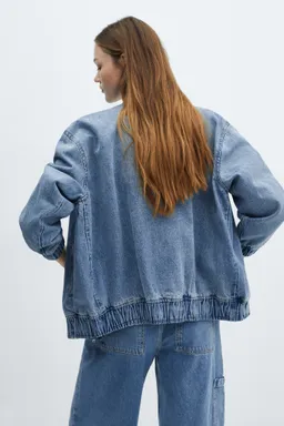 Chaqueta bomber vaquera de Mango en Chaquetas para argentina