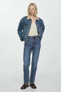 Jeans rectos tiro medio de Mango en Pantalones para argentina