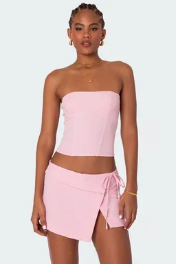 Corset ajustable con cordones de Edikted en Tops para argentina