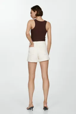 Shorts jean tiro alto de Mango en Shorts para argentina