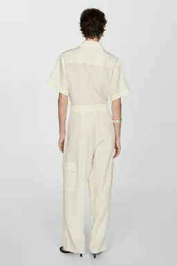 Mono camisero lyocell de Mango en Monos para argentina
