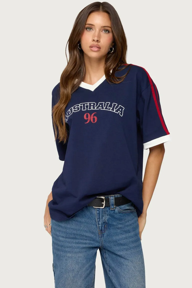 Remera oversized australia de Edikted en Remeras para argentina