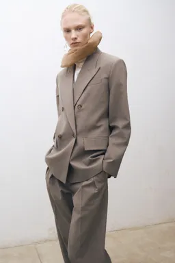 Blazer traje mezcla lana de Mango en Blazers para argentina