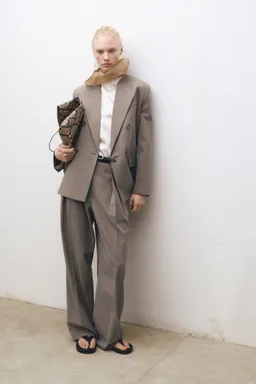 Blazer traje mezcla lana de Mango en Blazers para argentina
