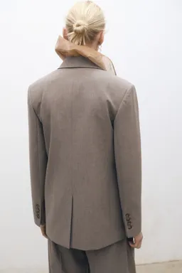 Blazer traje mezcla lana de Mango en Blazers para argentina