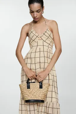 Vestido estampado con breteles de Mango en Vestidos para argentina